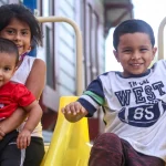 La Familia kids playing